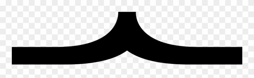 Pyramidal Mustache Icon Clipart