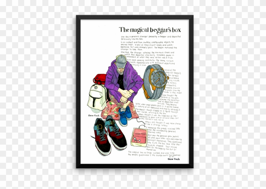 The Magical Beggar's Box Clipart