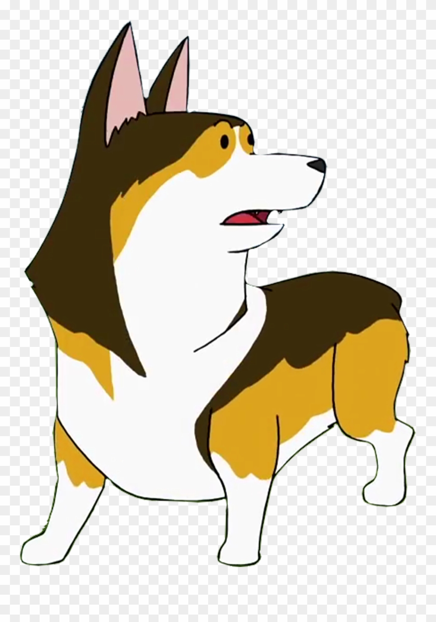 Messenger Corgi 2 Clipart