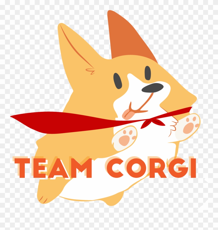 Team Corgi Logo Clipart