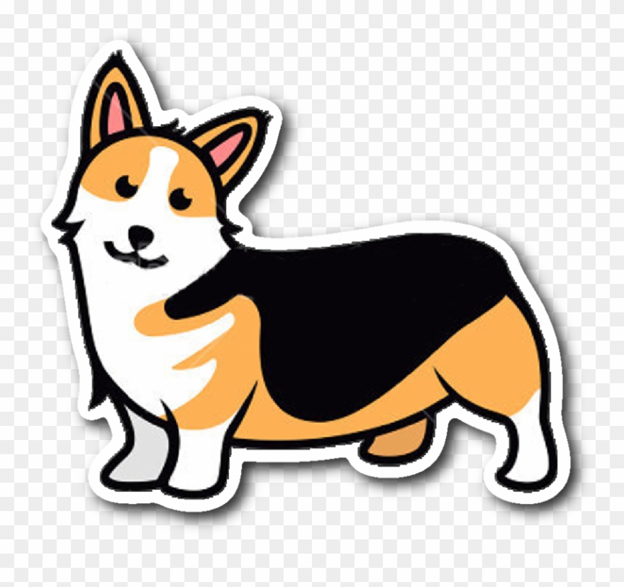 Corgi Love Clipart