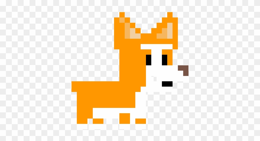 Corgi Bitmap Clipart