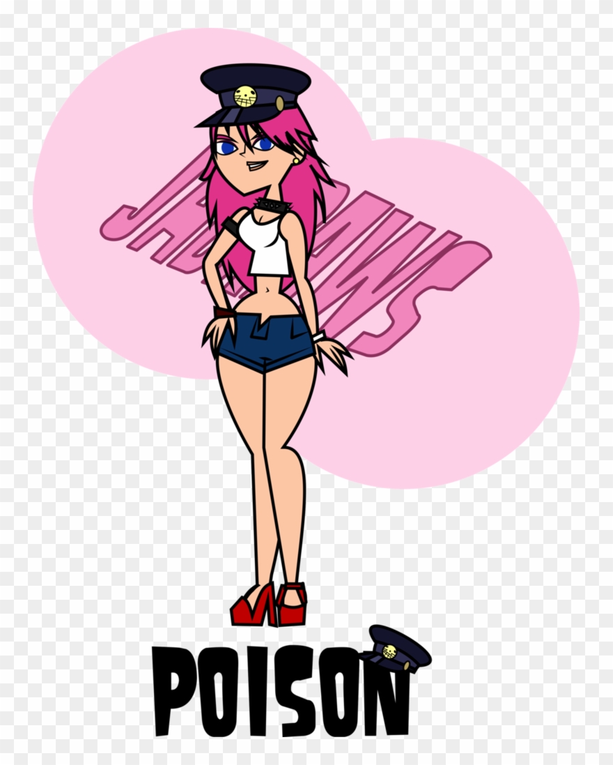 Poison On Total Drama Style By Jadraws Clipart