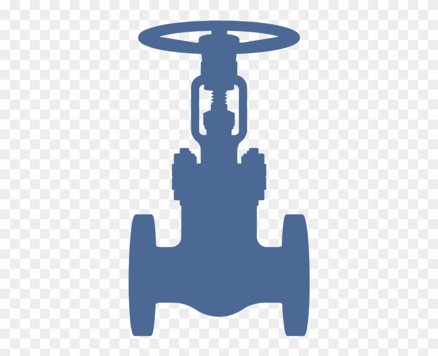 Cast Gate Valve Clipart