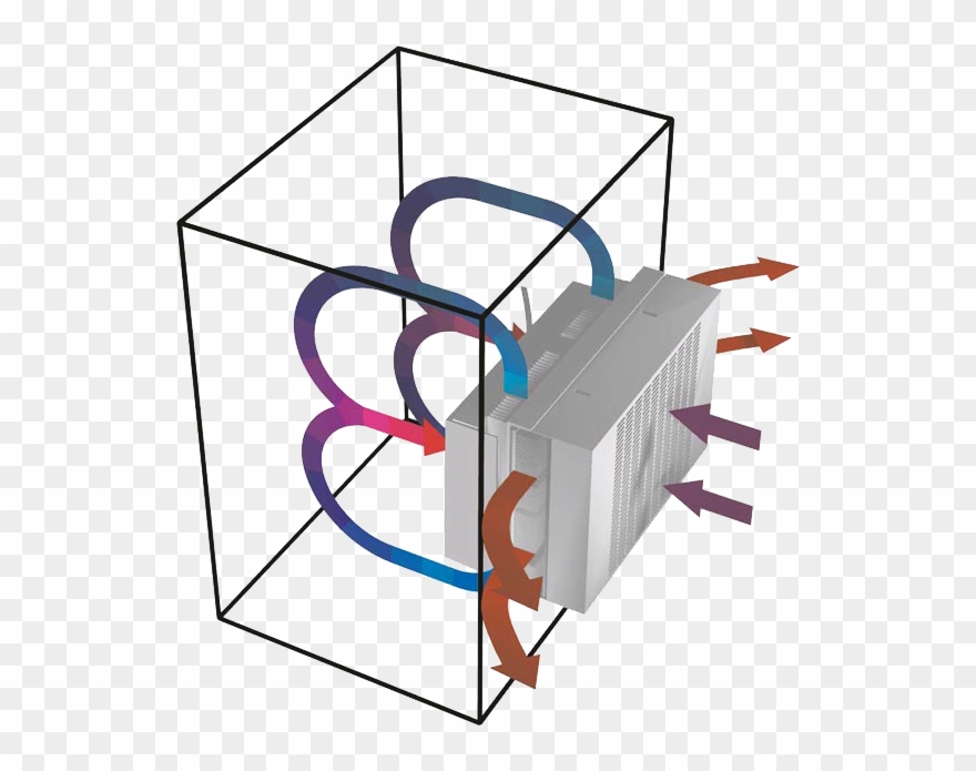 Ahp-1800 Seires Air Flow Pattern Clipart