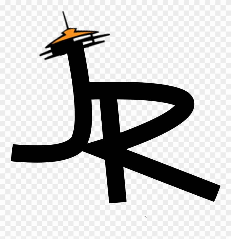 “jr” Logo T-shirt Clipart
