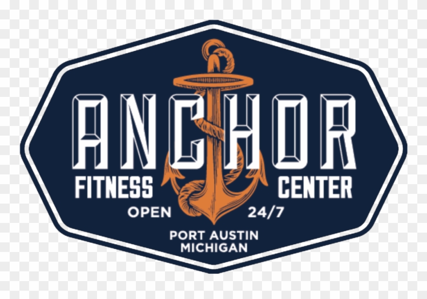 Anchor Fitness 24/7 Clipart