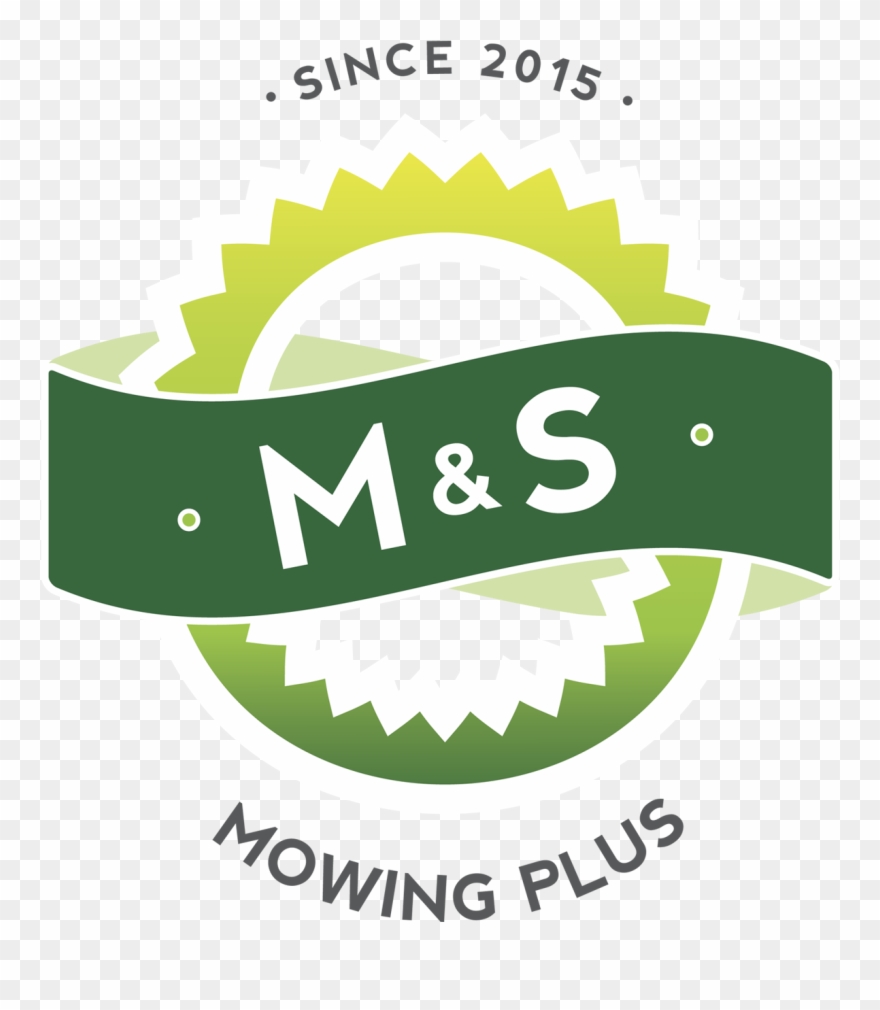 Landscaping Logo Design For M&s Mowing Plus In Australia Clipart