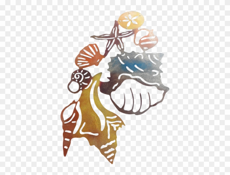 Mtl Seashells Design 1 No Background 1 570× Clipart