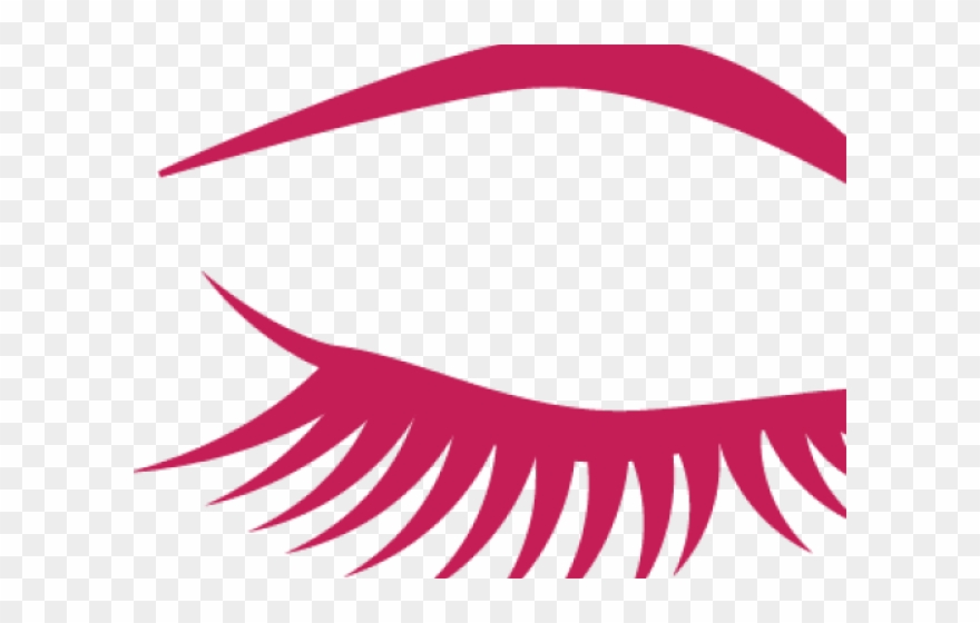 Eyelash Clipart Pink - Png Download