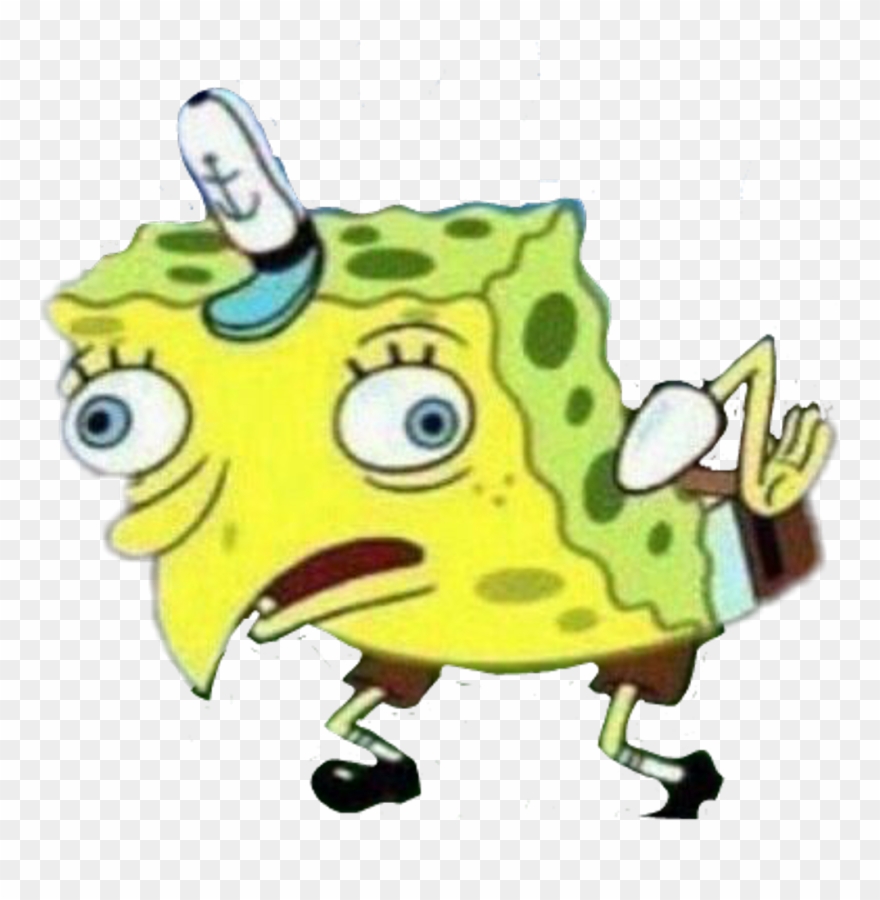 Spongebob Sticker Clipart