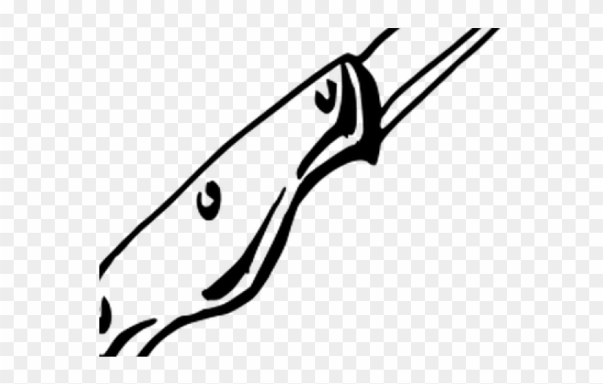 Dagger Clipart Outline - Png Download