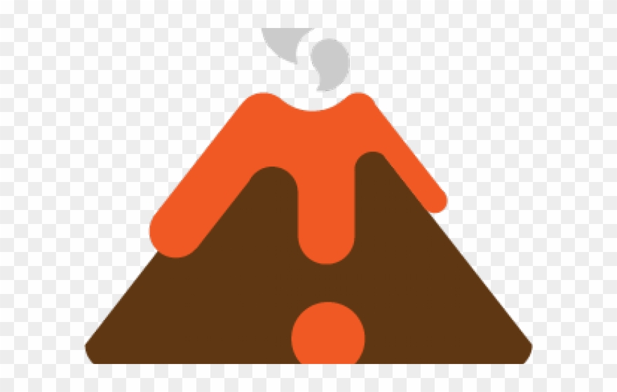Volcano Clipart Logo - Png Download