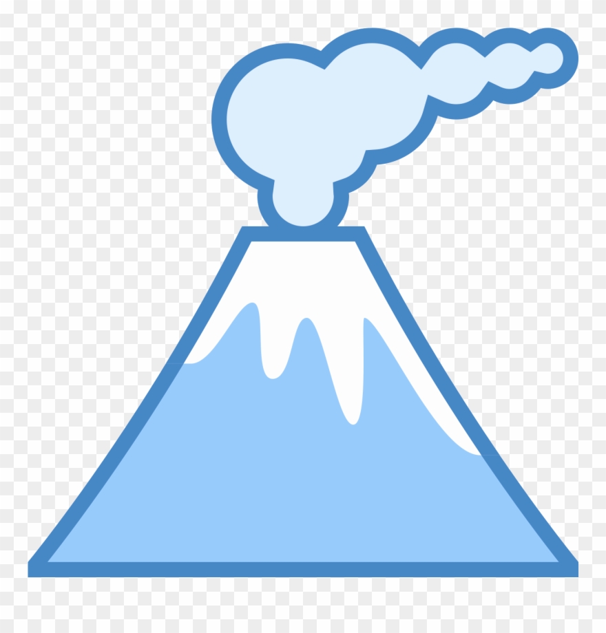 Volcano Icon Clipart