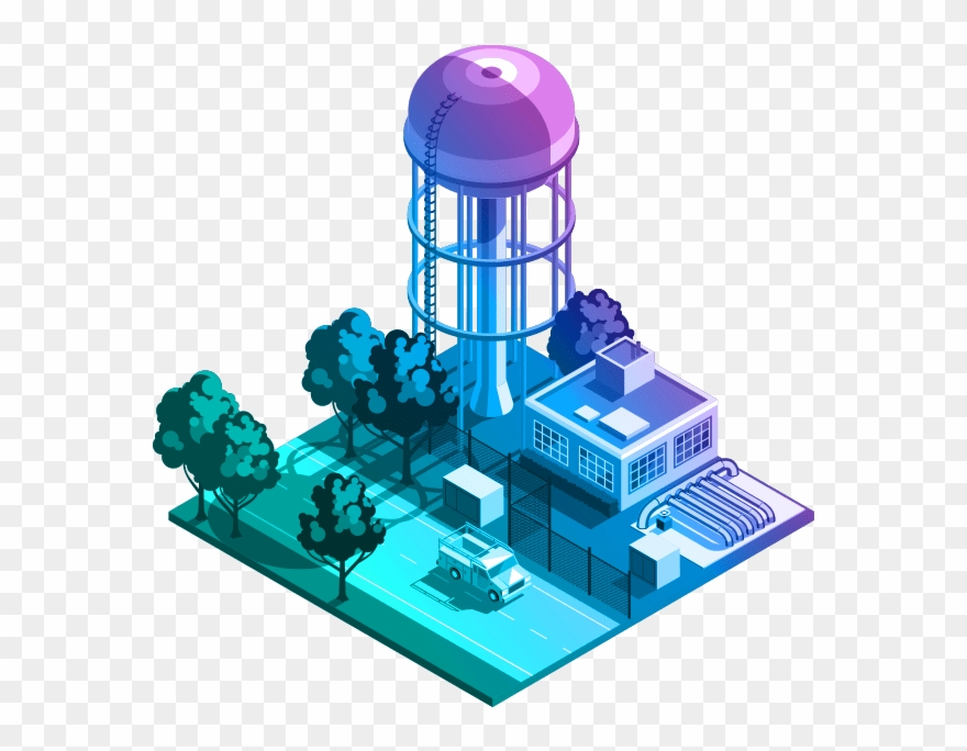 Illustration Of A Water Plant Clipart