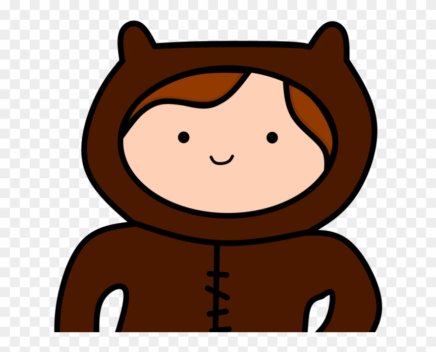 Girl In Bear Costume Clipart