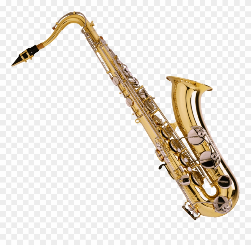 Saxophone Clipart Transparent Background - Png Download