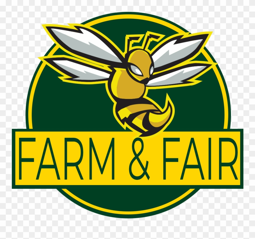 Farm And Fair Logo Green And Gold Recovered Clipart