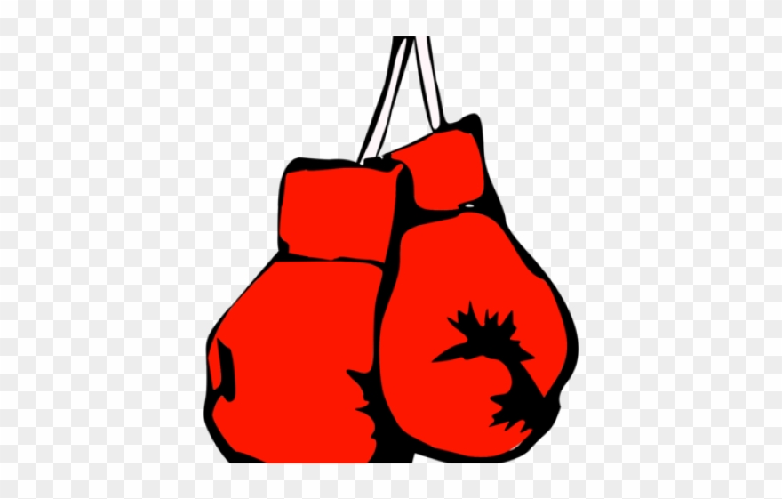 Gloves Clipart Kick Boxing - Png Download