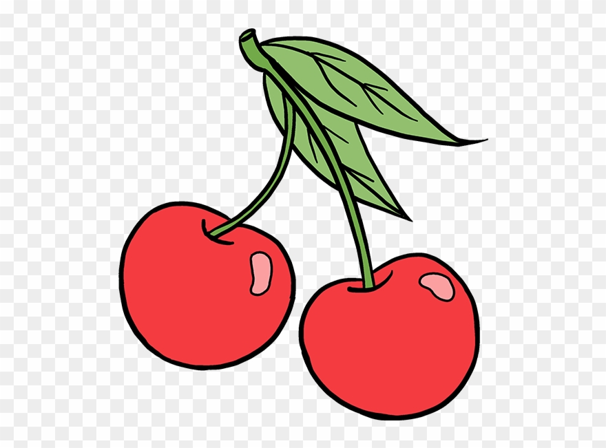 How To Draw Cherries Clipart