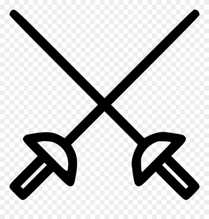 Fencing Sowrd Fight Png Clipart