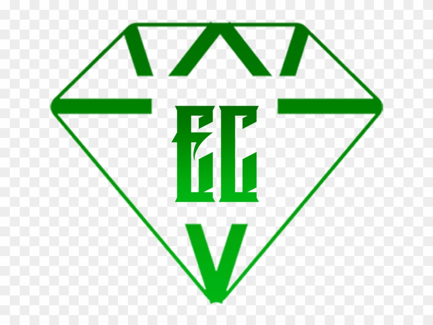 Emerald City Creative Entertainment Diamond Logo T-shirt Clipart