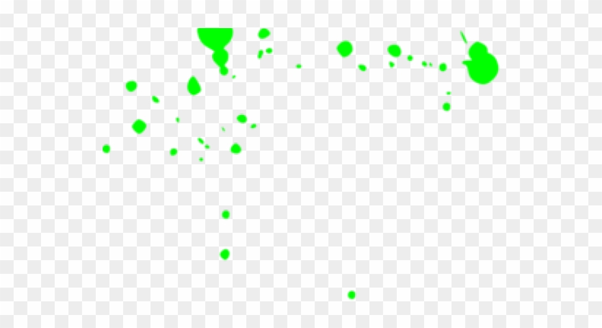 Neon Clipart Neon Paint Splatter - Png Download