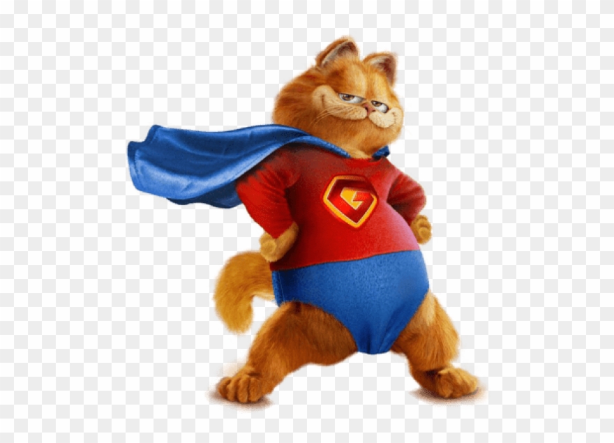 Free Png Download Garfield Superman Clipart Png Photo Transparent Png