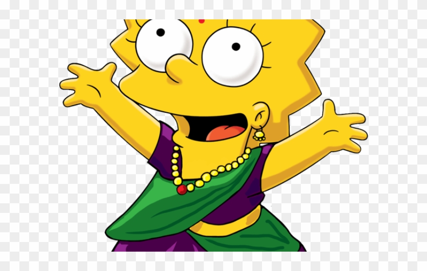 Bart Simpson Clipart Indian - Png Download