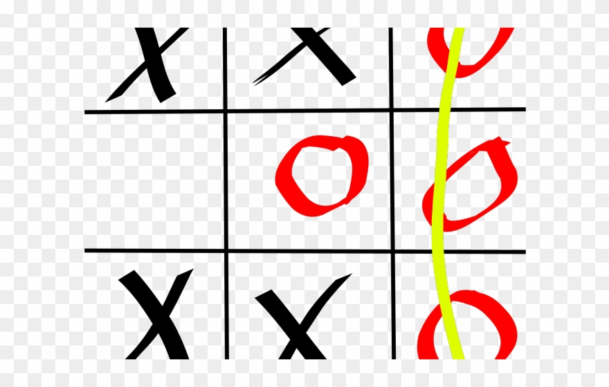 Grid Clipart Tic Tac Toe - Png Download