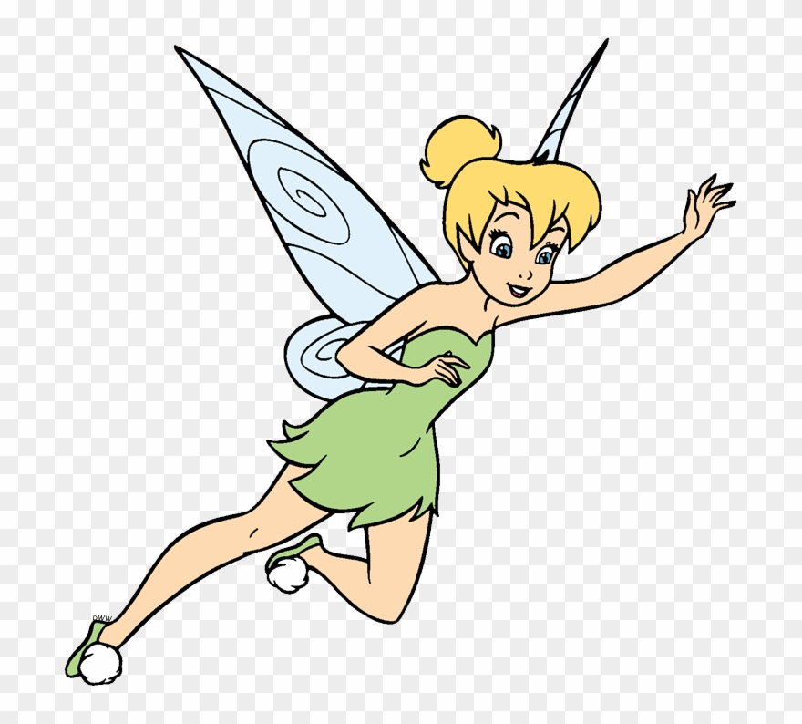 Back To Disney Fairies Clip Art Menu - Png Download