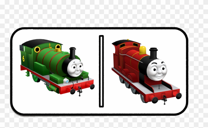 Thomas Train Dominoes Clipart