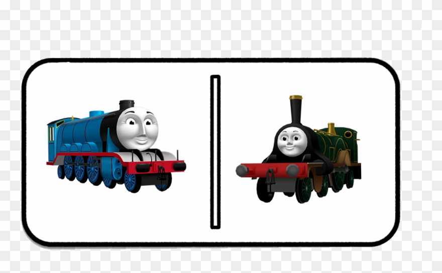 Thomas Train Dominoes Clipart