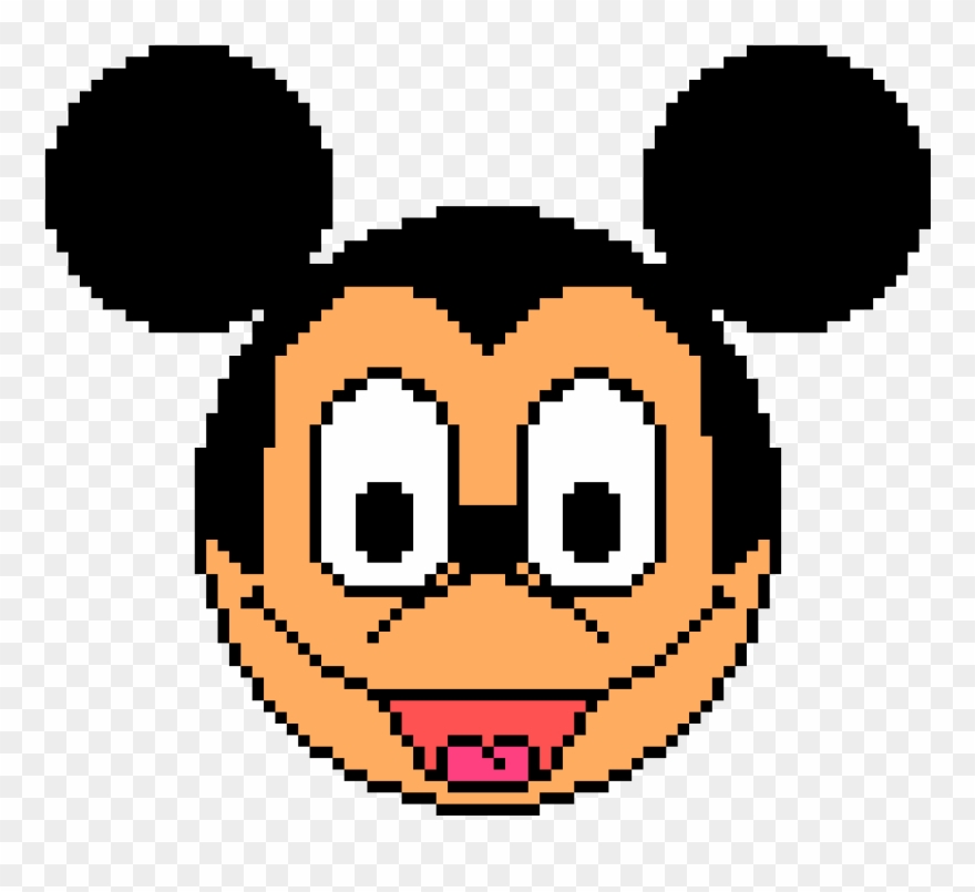 Mickey Mouse Face Clipart