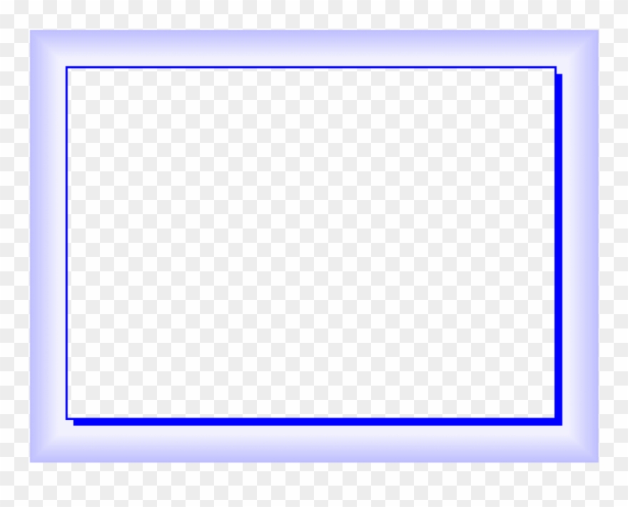 Blue Border Frame Png Photos Clipart