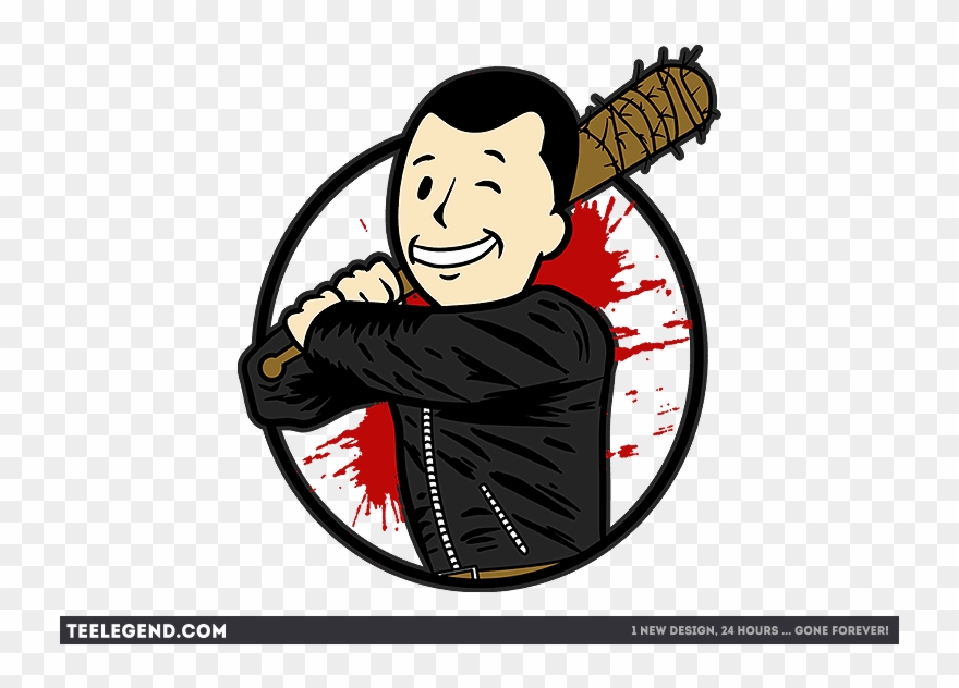 Hi, I'm Negan Clipart