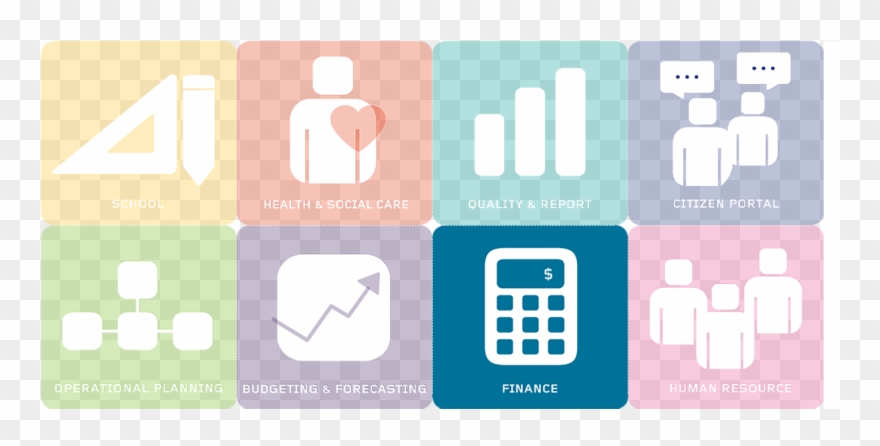 Finance Hypergene Logotype Municipality Clipart