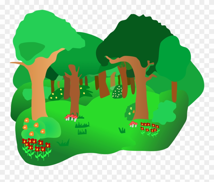 Clipart Of Forest, Analysis And Resource - Png Download
