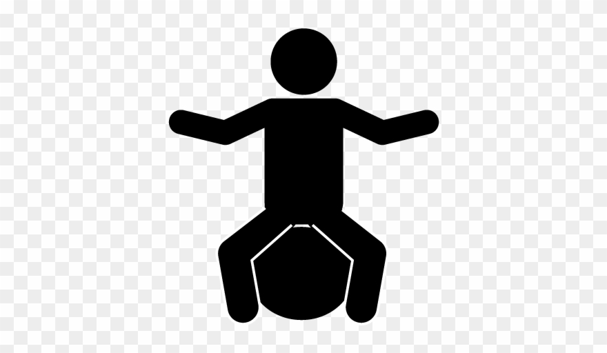 Balance Ball - Free Material - Pictogram Clipart
