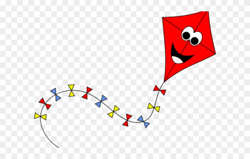 Red Kite Clipart Orange Colour Object - Png Download