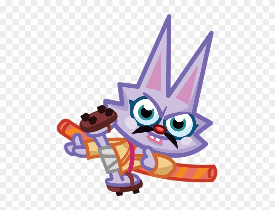 Bruce The Power Chihuahua Right Leg Kick Clipart