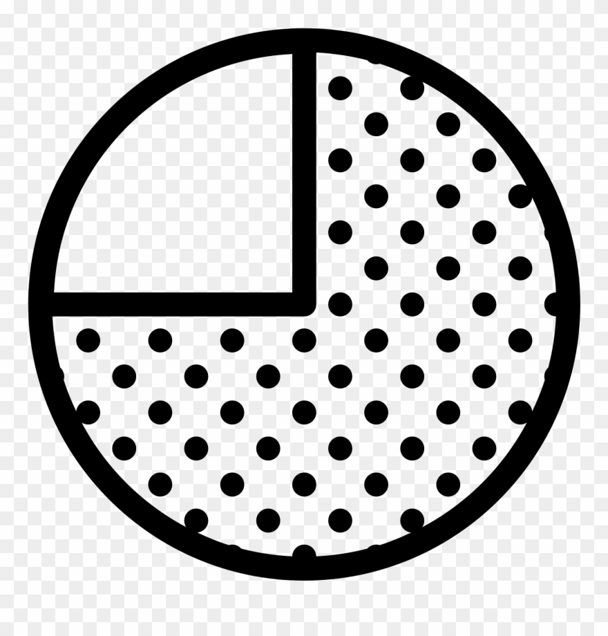 This Icon Represents 75 Percents Clipart