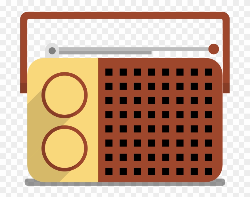 Clipart Of Radio, Appliances And Electronic - Png Download