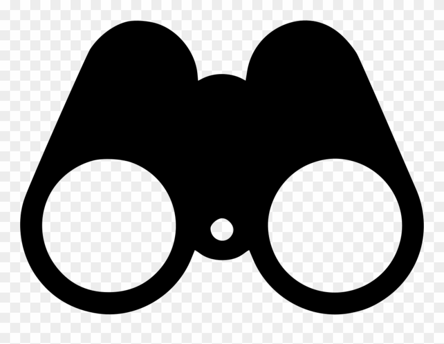 Vector Binoculars Svg Clipart