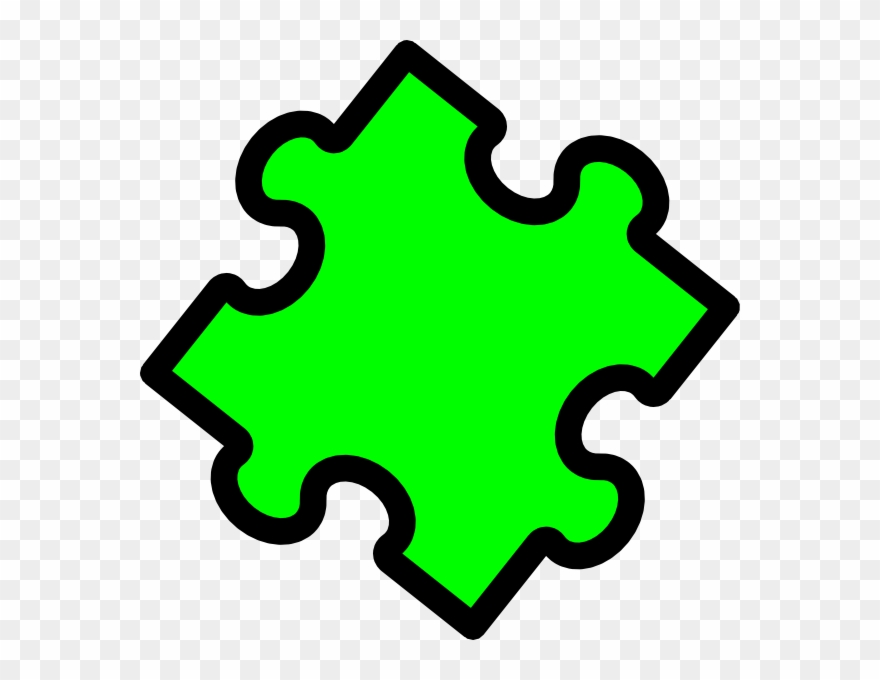 Jt Puzzle Piece 6 Clip Art At Clker - Png Download