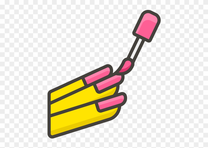 Nail Polish Emoji Clipart