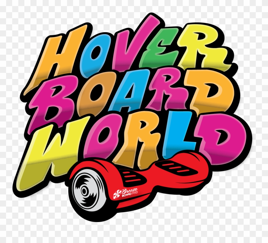 Hoverboard World Logo Alpha Clipart