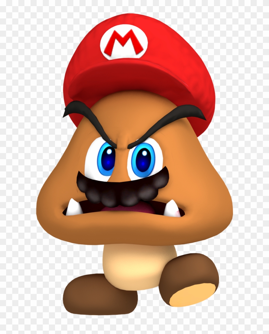 Goomba Transparent Character Mario Clipart