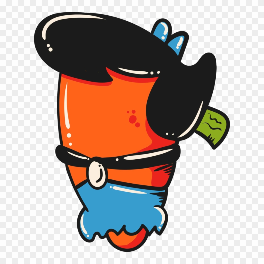 Carrot Barney Clipart