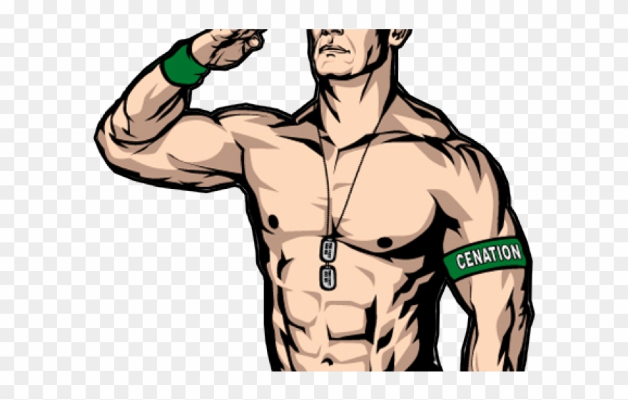 John Cena Clipart Corner - Png Download